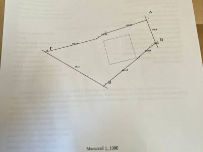 Ділянка під будівництво з усіма комунікаціями. Надвірна