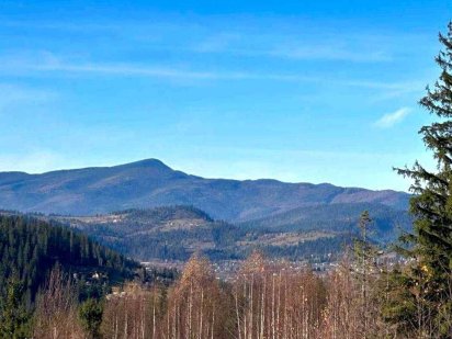 Продаж земельної ділянки 288 сот. с. Микуличин з гарним видом SV