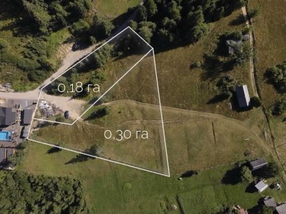 Продам земельну ділянку у с. Яблуниця 0.48 га