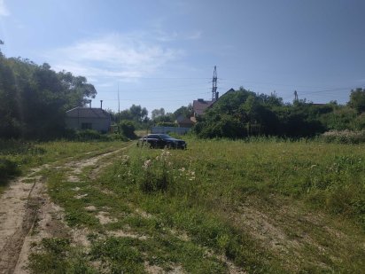 Ділянка під будівництво площею 6,5 сот. форма 20*33(1) Угринов