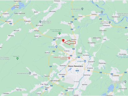 Продаж земельної ділянки 9,3 сот. с.Угринів Івано-Франків. обл. 7000$