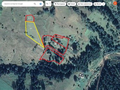 Продається земельні ділянки в смт. Верховина, присілок Пушкар.