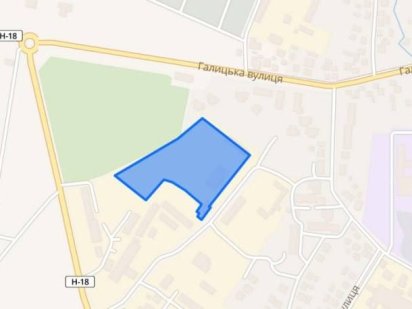 Велика земельна ділянка в Тисмениці