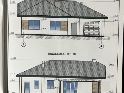 ТЕРМІНОВО!!!Земельна ділянка з планом одноповерхового будинку!
