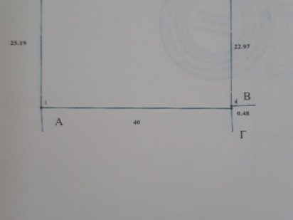 Земельна ділянка у  селі Клузів Клузів