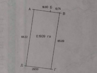 Земельна ділянка в с. Клузів Клузів