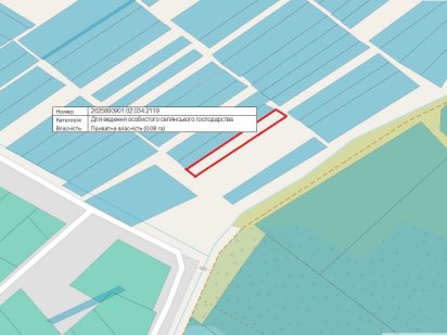 Продаж земельної ділянки с. Драгомирчани (район Березники)