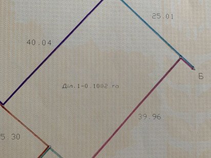 Земельна ділянка під забудову Тлумач