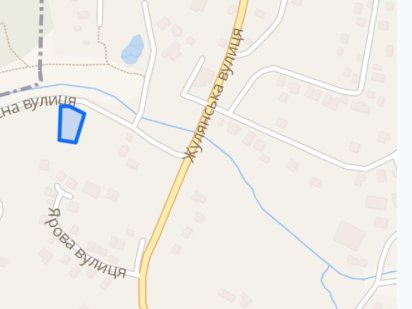 Продаж земельної ділянки під забудову