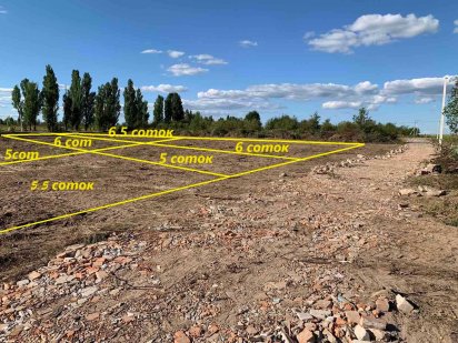 Продаж Дiлянки пiд Житлову Забудову 5 соток.