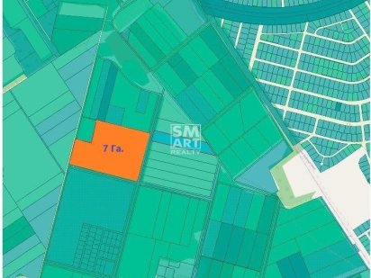 7 Га. Святопетрівське. Під склади або виробництво. Власник. Без % Святопетровское