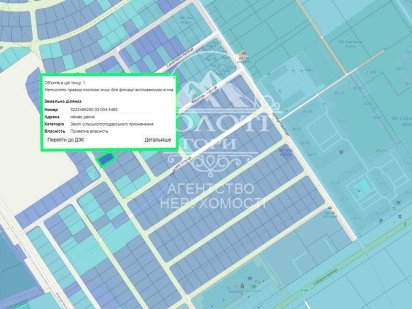 Ділянка в Софіївській Борщагівці, 9сот. 36тис.