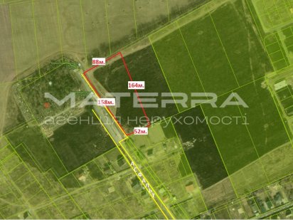 Святопетрівське продаж ділянки 1.130 Га з асфальтним під"їздом