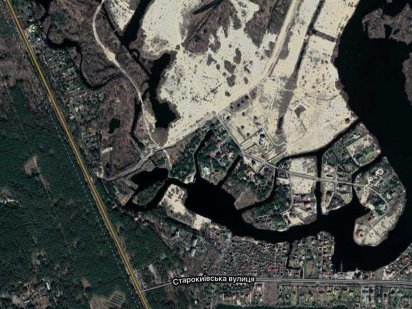 Продажа земли в охраняемом земельного участка с выходом на Днепр