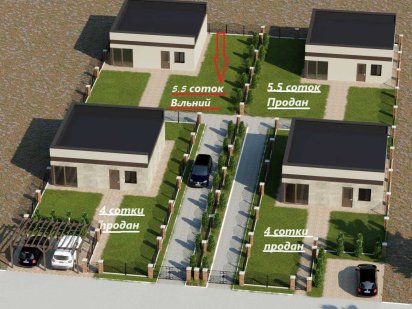 Продаж дiлянки пiд  забудову! 5,5 сотки!Вартість 11500$ за всюДiлянку!