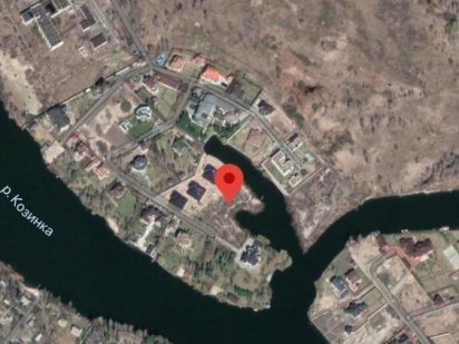 Продажа участка земли в коттеджном городке с выходом на реку Козинка