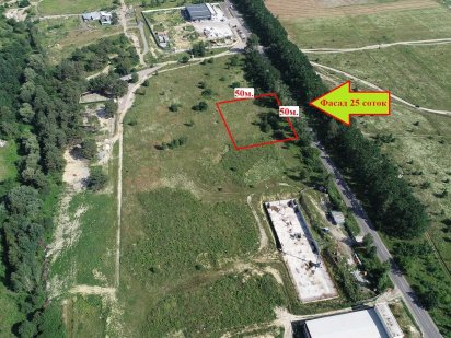Боярка-Білогородка продаж фасадної ділянки 25 соток під комерцію