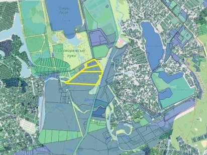 Продаж ділянки 56Га с Гнідин, Киівська обл! Поруч Бортничі, Осокорки!