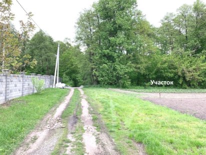 Вишенки участок 23.60 соток под строительство