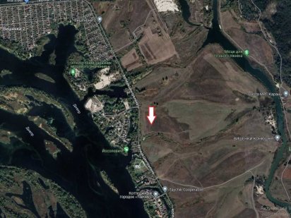 Вишеньки земельна ділянка від 70 соток до 1.6 га під житлову забудову.