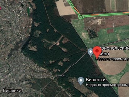 Продажа земли 2,5 Га под лесом Вишенки