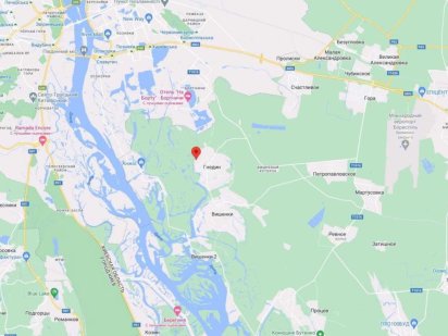 Гнідин Ділянка землі під будівництво котеджів 240 соток поруч Київ