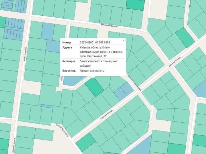 с. Гореничи 10 сот пров. Каштановий Великий вибір діялнок!