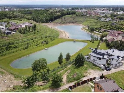 Видова земельна ділянка 7 чи 5 соток з видом на Озеро, смт.Чабани! Чабаны