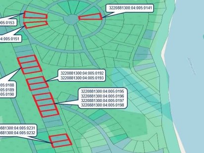 Земельні ділянки для садівництва по 0,12 га с. Вишеньки СТ Либідь