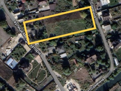 Продам 41 сотку під 4-6 будинків Таунхауси Гнідин Гнедин