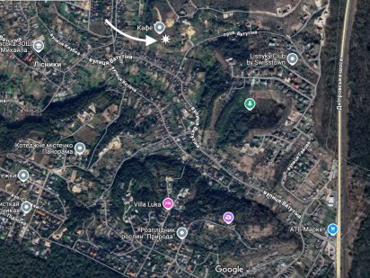 Панорамна земельна ділянка в Лісниках Лісники