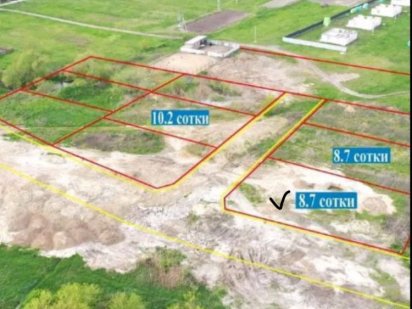 Ділянка для будівництва будинку