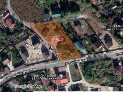 У хорошому місці Ділянка 25сотГнідин, вул.Франка\Заводська.Два фасади.