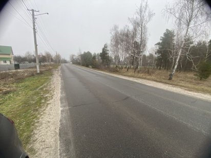 Фасадна ділянка під бізнес 14 сот. Гнідин 40кВт