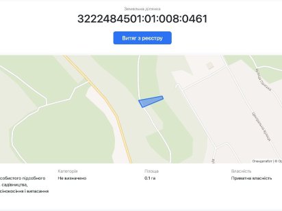 Земельна ділянка 10 соток, с. Лісники, Обухівського району Лісники