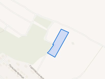 Ділянка поруч із лісом 1.32 га