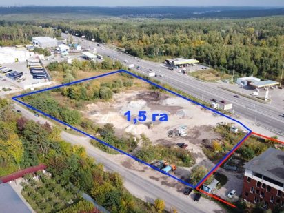 1,2 га, фасад Одесской трассы. Поворот на Виту Почтовую! Віта-Поштова