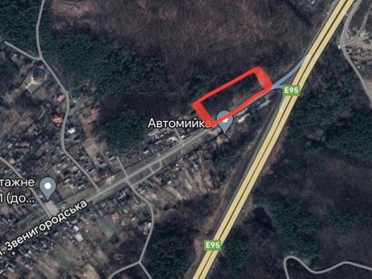 Вита - Поштова, фасад центральноі дороги 25 соток комерція