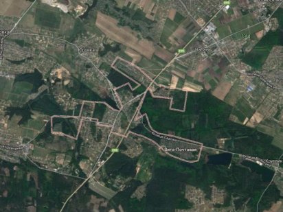 Земля , участок 1 га.с. Вита-Почтовая Віта-Поштова