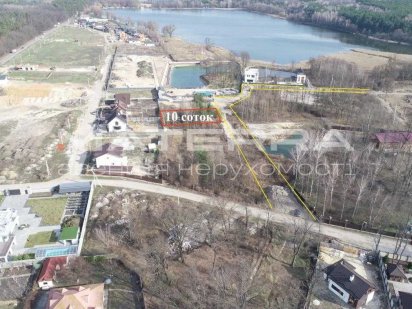 Віта-Поштова-Круглик продаж ділянки 10 соток біля озера