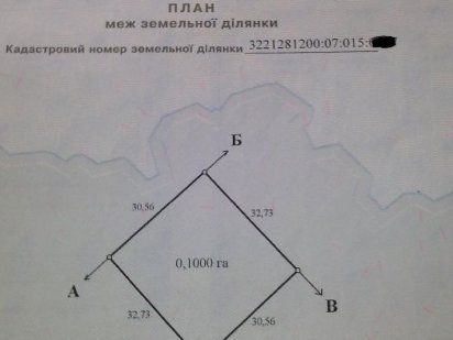 Земельна ділянка в Великій Димерці Велика Димерка