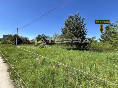 Глеваха | Продам кутову ділянку з молодими соснами, 15 соток