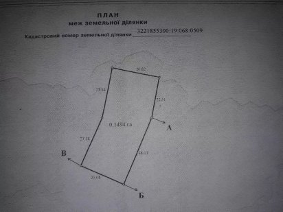 Участок, земля, под застройку возле Киевского моря Димер