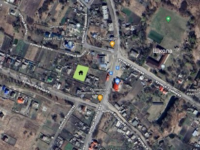 15 соток землі з будинком під знос у центрі с. Бабинці Бабинці