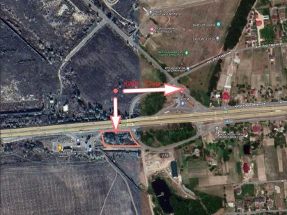 Фасадна ділянка - Житомирська траса - Київ-27км Березовка