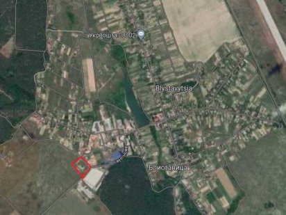 Продам участок Блиставица. Общая площадь – 2,145 Га.