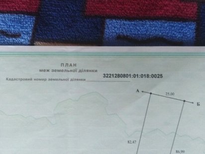 Продам ділянку під індивідуальне будівництво 20 сот. в с.Богданівка Богданівка