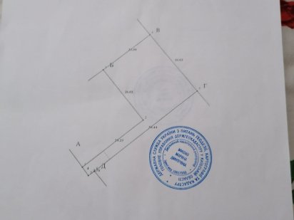 Земельна ділянка під забудову с. Бузова