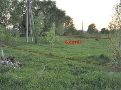 Участок под застройку Гуровщина 6 соток Гуровщина