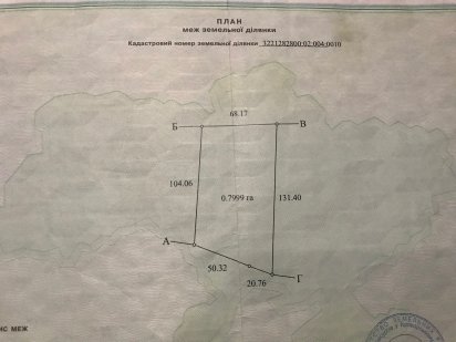 Продаж земельної ділянки. 300$ Зазимье